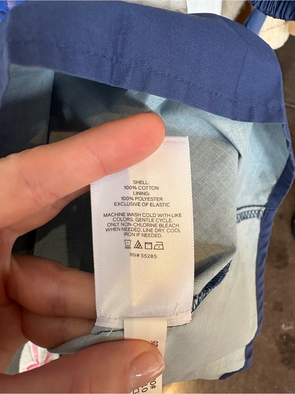 Express Blue Textured Strap Dress - Picture 4 of 4